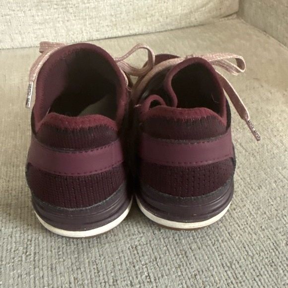 Lems Women's Burgundy Lace-Up Sneakers - Picture 3 of 12